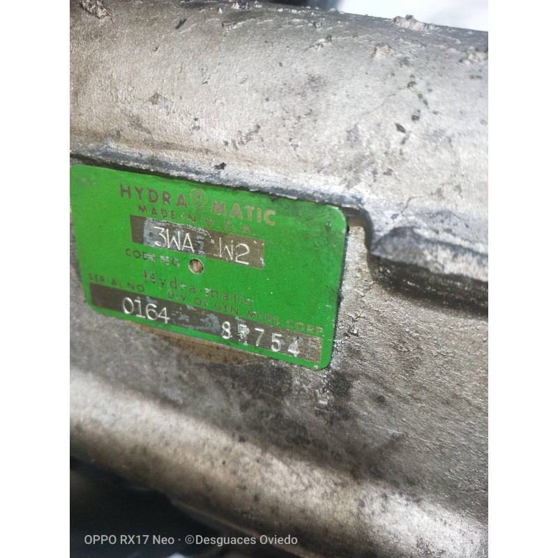 Recambio de caja cambios para opel pontiac trans sport 3.8 v6 cat referencia OEM IAM 3WAW2 016485754 