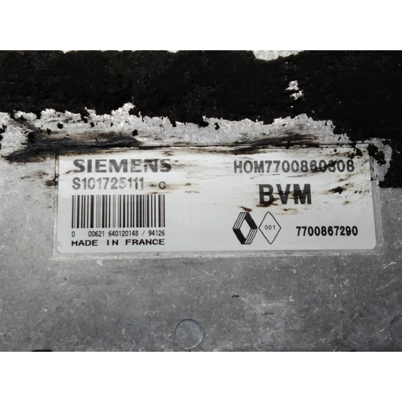 Recambio de centralita motor uce para renault laguna (b56) 1.8 anade referencia OEM IAM S101725111C HOM7700860308 7700867290