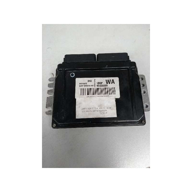 Recambio de centralita motor uce para chevrolet kalos 1.2 cat referencia OEM IAM 5WY1E07E 96435559 D42 1B0P WA