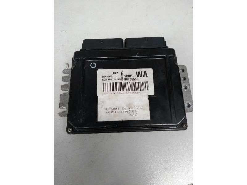 Recambio de centralita motor uce para chevrolet kalos 1.2 cat referencia OEM IAM 5WY1E07E 96435559 D42 1B0P WA
