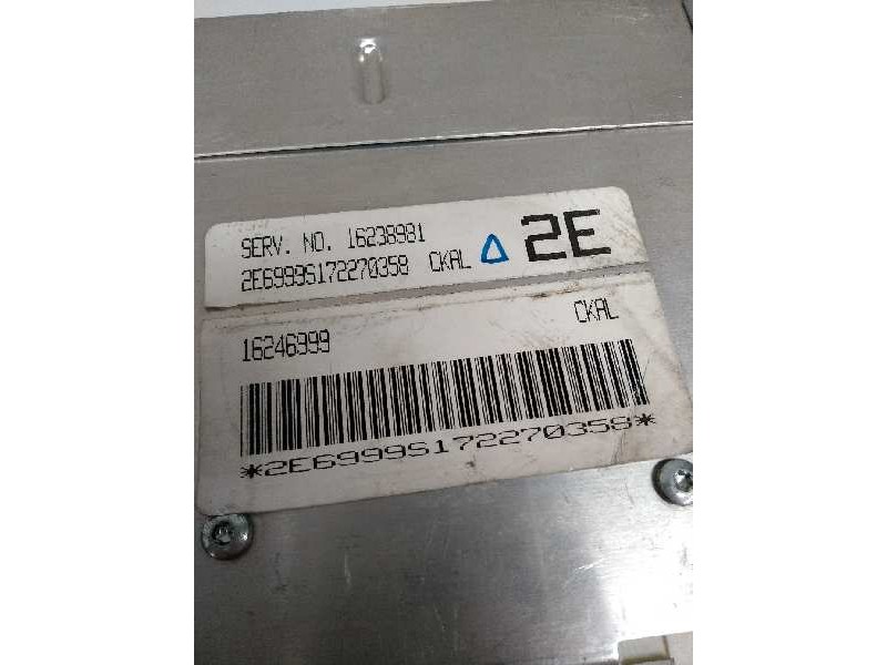 Recambio de centralita motor uce para daewoo lanos 1.5 cat referencia OEM IAM 16238981 16246999 CKAL 2E