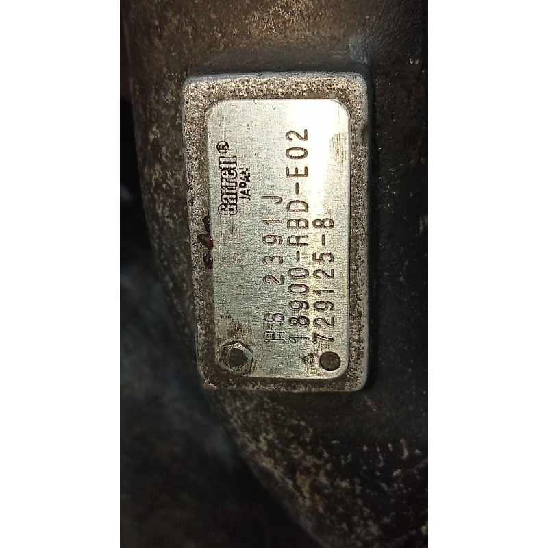 Recambio de turbocompresor para honda accord tourer (cn/cm) 2.2i ctdi executive referencia OEM IAM 7291258 18900RBDE02 