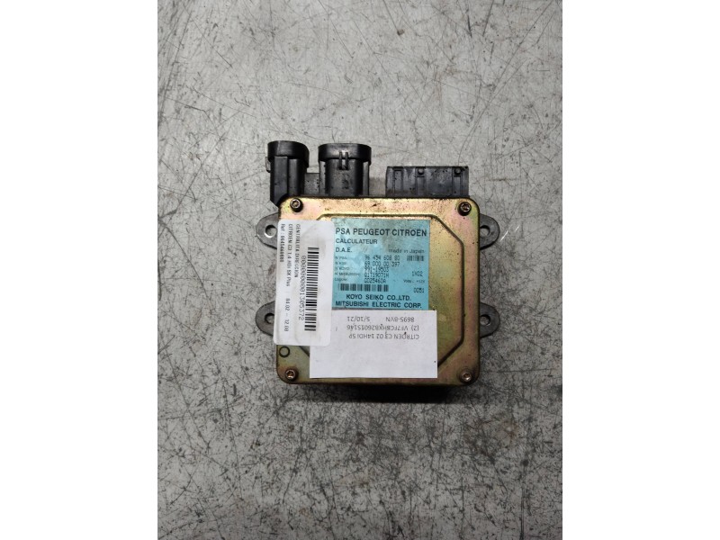 Recambio de centralita direccion para citroen c3 1.4 hdi sx plus referencia OEM IAM 9645460880 6900000397 99119503 Q1T19071H G02