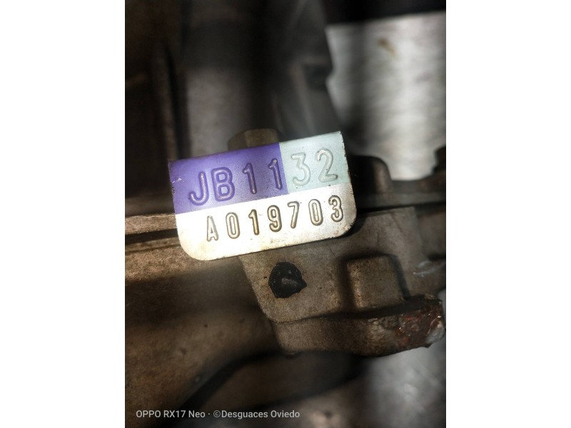 Recambio de caja cambios para renault twingo (co6) 1.2 referencia OEM IAM JB1132 A019703  Recambio de caja cambios para renault twingo (co6) 1.2 referencia OEM IAM JB1132 A019703