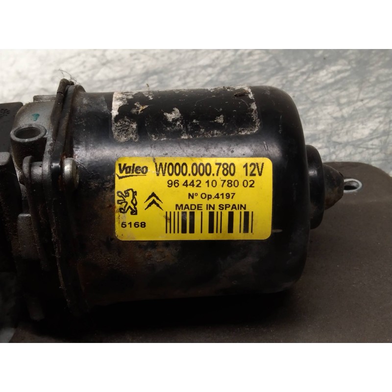 Recambio de motor limpia delantero para citroen berlingo first combi 1,6 hdi 75 sx referencia OEM IAM W000000780 964421078002 