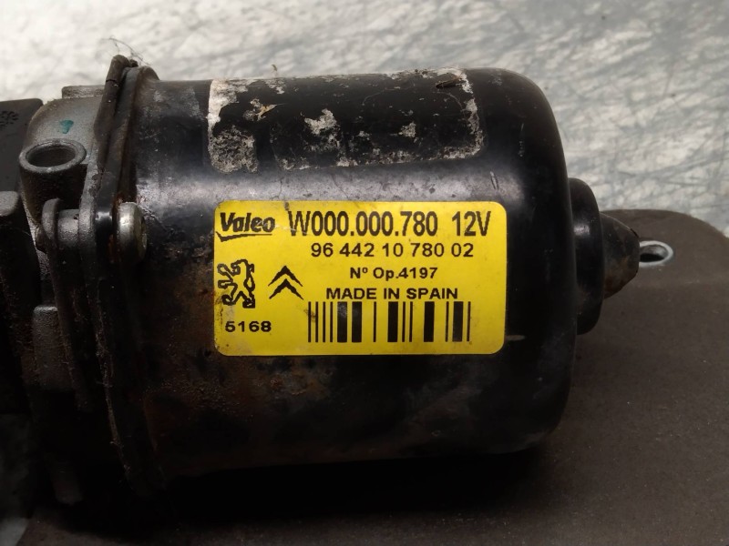 Recambio de motor limpia delantero para citroen berlingo first combi 1,6 hdi 75 sx referencia OEM IAM W000000780 964421078002 