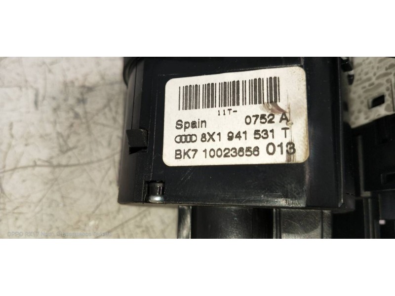 Recambio de mando luces para audi a1 sportback (8xa) ambition referencia OEM IAM 8X1941531T  