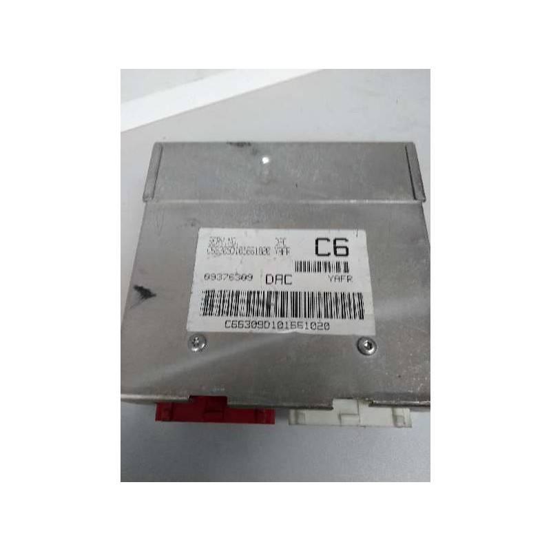 Recambio de centralita motor uce para daewoo nubira wagon 1.6 cat referencia OEM IAM 09376309 DAC YAFR C6