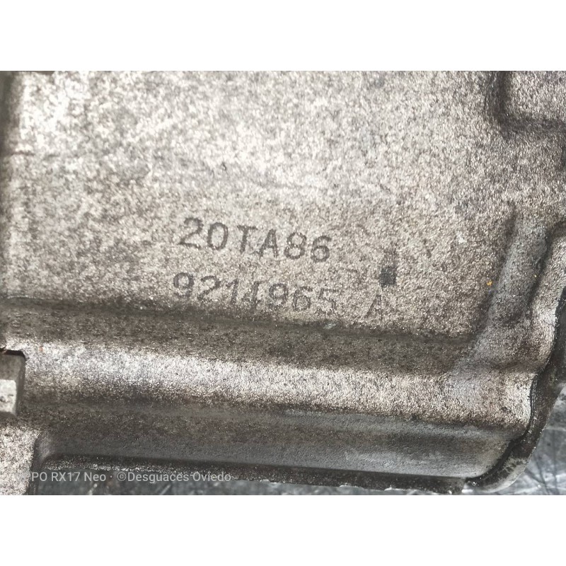 Recambio de caja cambios para peugeot 306 berlina 3/5 puertas (s1) 1.9 diesel referencia OEM IAM 20TA86 9214965A 20TA86
