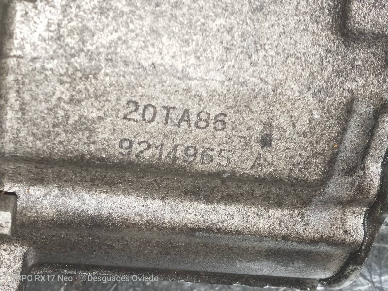 Recambio de caja cambios para peugeot 306 berlina 3/5 puertas (s1) 1.9 diesel referencia OEM IAM 20TA86 9214965A 20TA86
