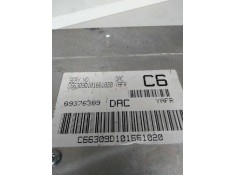 Recambio de centralita motor uce para daewoo nubira wagon 1.6 cat referencia OEM IAM 09376309 DAC YAFR C6 2
