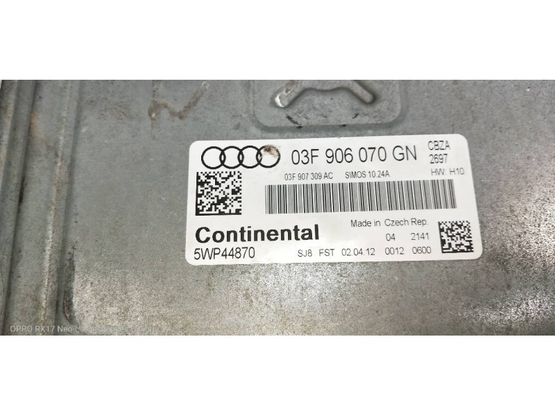 Recambio de centralita motor uce para audi a1 sportback (8xa) ambition referencia OEM IAM   