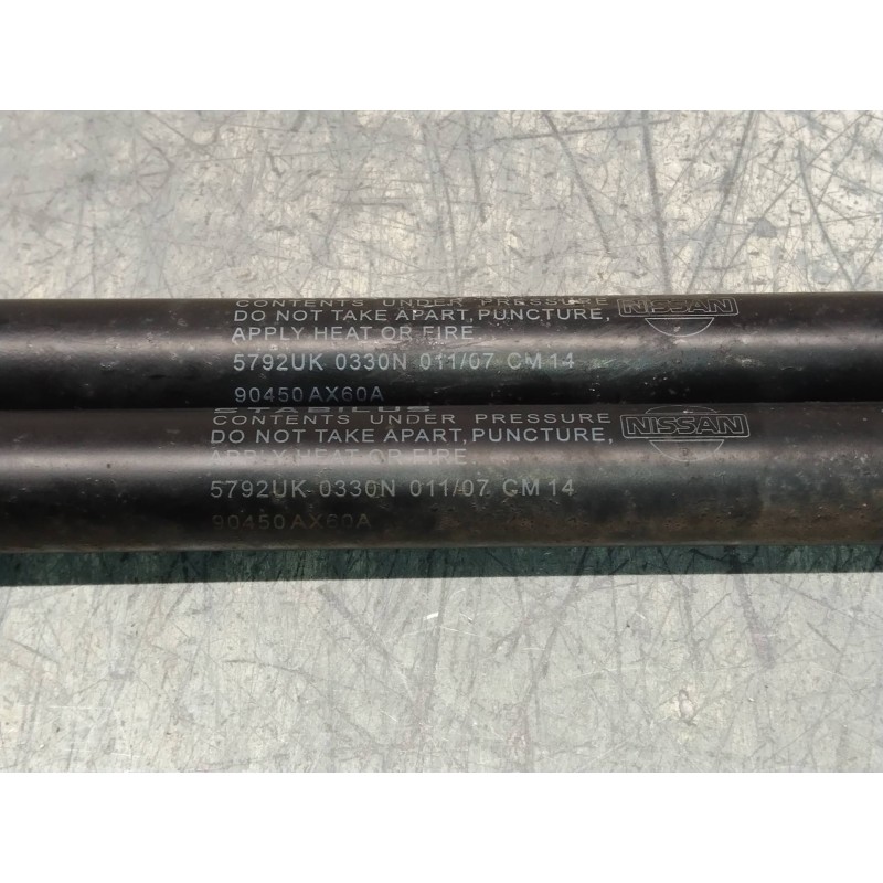 Recambio de amortiguadores maletero / porton para nissan micra (k12e) plus (d) referencia OEM IAM 90450AX60A  330N