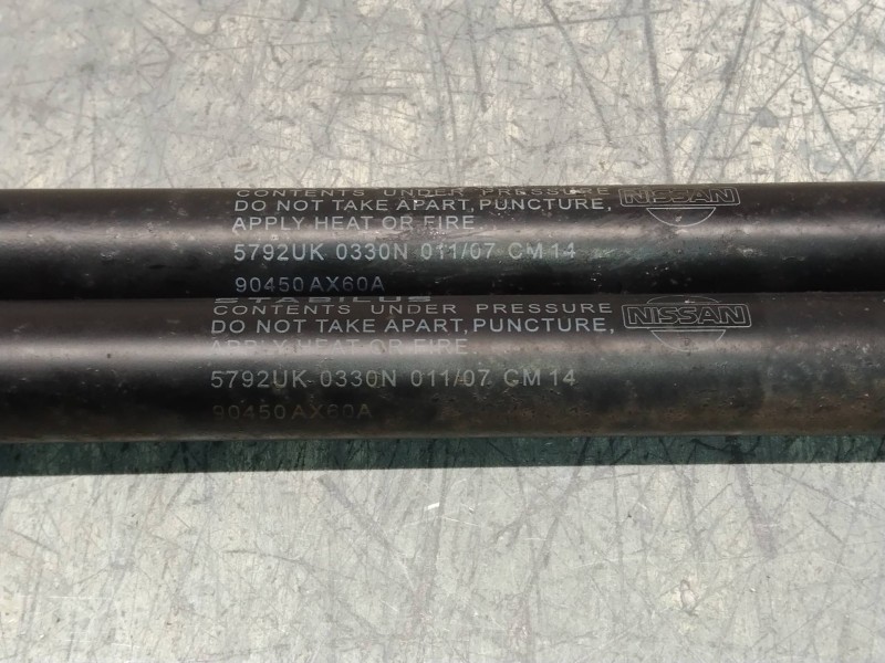 Recambio de amortiguadores maletero / porton para nissan micra (k12e) plus (d) referencia OEM IAM 90450AX60A  330N