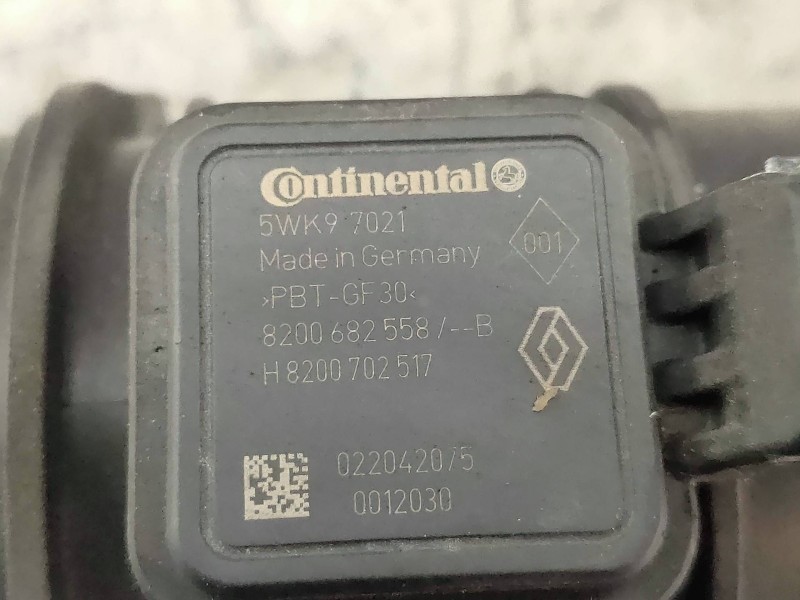 Recambio de caudalimetro para renault megane iii berlina 5 p style referencia OEM IAM 5WK97021 8200682558B 8200702517 CONTINENTA