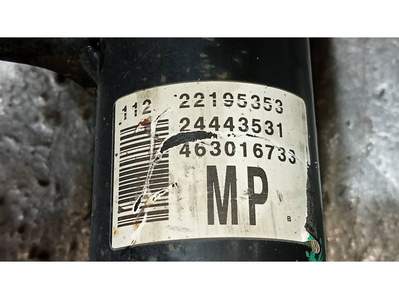 Recambio de amortiguador delantero izquierdo para opel astra g berlina comfort referencia OEM IAM 22195353 24443531 