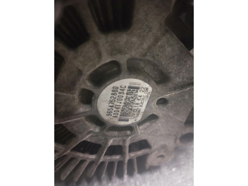 Recambio de alternador para peugeot 407 sw st sport pack referencia OEM IAM 9654752880  