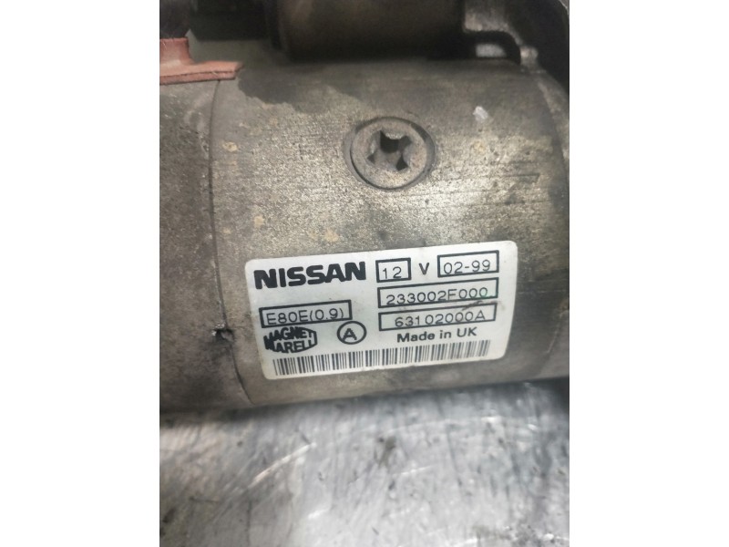 Recambio de motor arranque para nissan primera berlina (p11) gx referencia OEM IAM 233002F000  