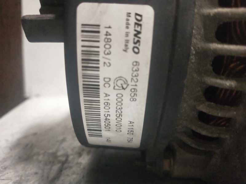 Recambio de alternador para smart forfour forfour blackbasic referencia OEM IAM 63321568  