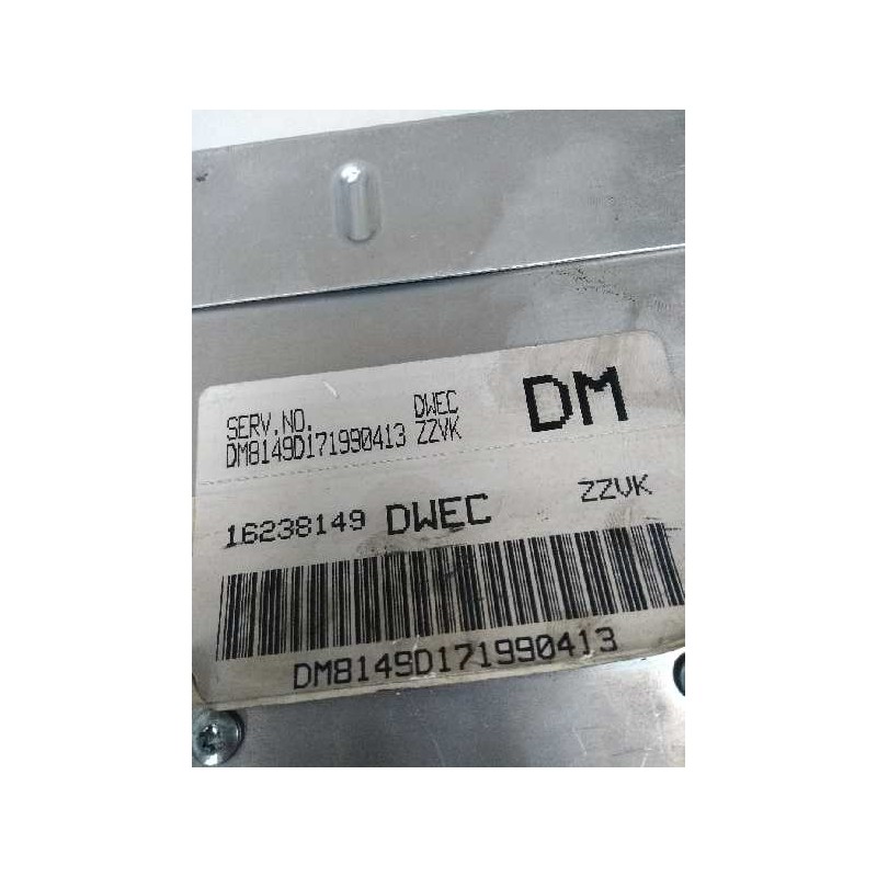 Recambio de centralita motor uce para daewoo nexia 1.5 cat referencia OEM IAM 16238149 DWEC ZZVK DM