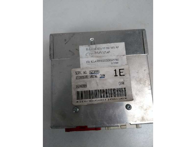 Recambio de centralita motor uce para daewoo leganza 2.0 cat referencia OEM IAM 16238981 16246989 CKAK 1E