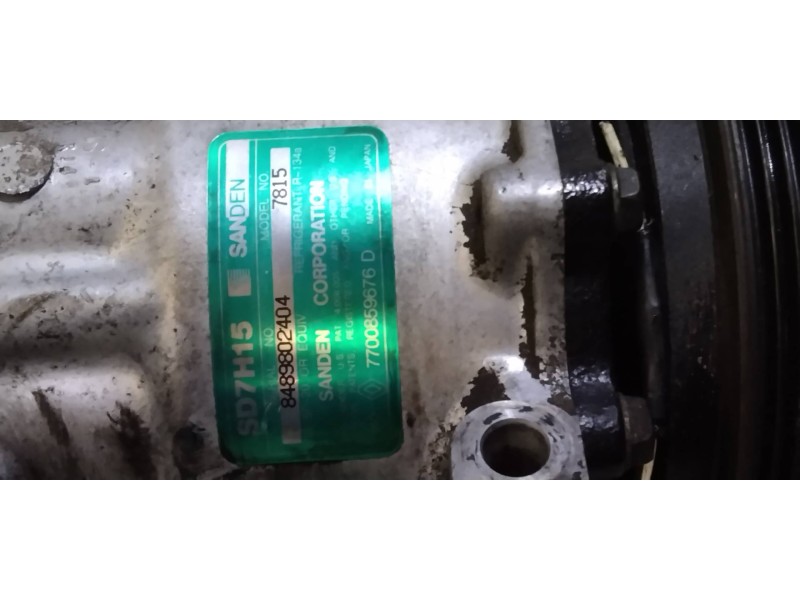 Recambio de compresor aire acondicionado para renault laguna (b56) 2.0 anade referencia OEM IAM SD7H157815  
