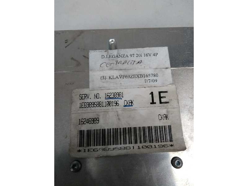Recambio de centralita motor uce para daewoo leganza 2.0 cat referencia OEM IAM 16238981 16246989 CKAK 1E