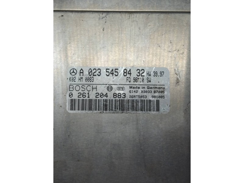 Recambio de centralita motor uce para mercedes clase clk (w208) coupe 200 (208.335) referencia OEM IAM 0261204883 A0235458432 FD