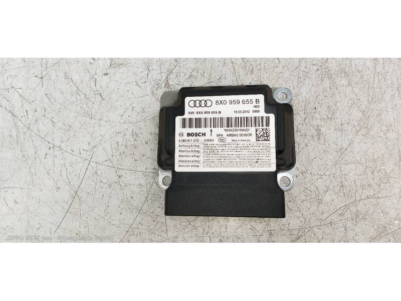 Recambio de centralita airbag para audi a1 sportback (8xa) ambition referencia OEM IAM 0285011212 8X0959655B 