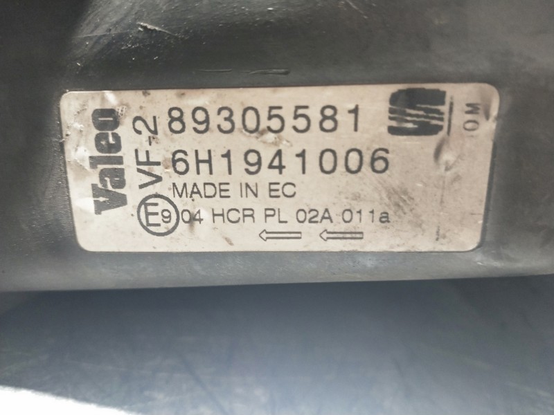 Recambio de faro derecho para seat arosa (6h1) select referencia OEM IAM 89305581 6H1941006 