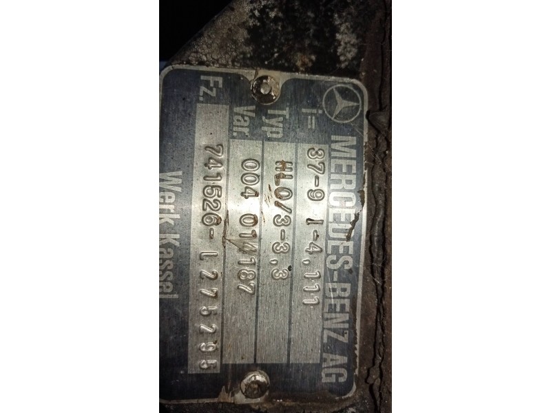 Recambio de puente trasero para mercedes 410 2.9 d referencia OEM IAM  RUEDA GEMELA TAMBOR