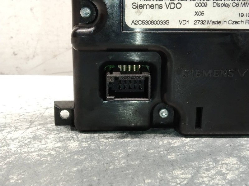Recambio de pantalla multifuncion para audi a6 berlina (4f2) 2.0 tdi referencia OEM IAM 4F0919603 A2C53080033S 