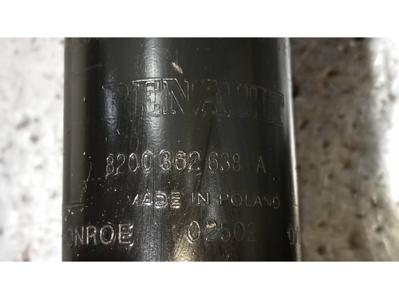 Recambio de amortiguador delantero derecho para renault scenic iii emotion referencia OEM IAM 8200362638A  