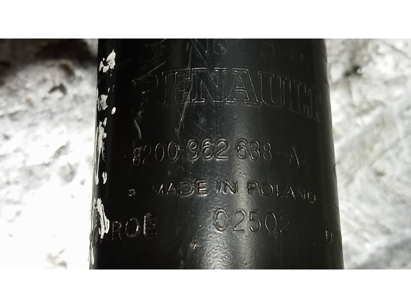 Recambio de amortiguador delantero izquierdo para renault scenic iii emotion referencia OEM IAM 8200362638A  