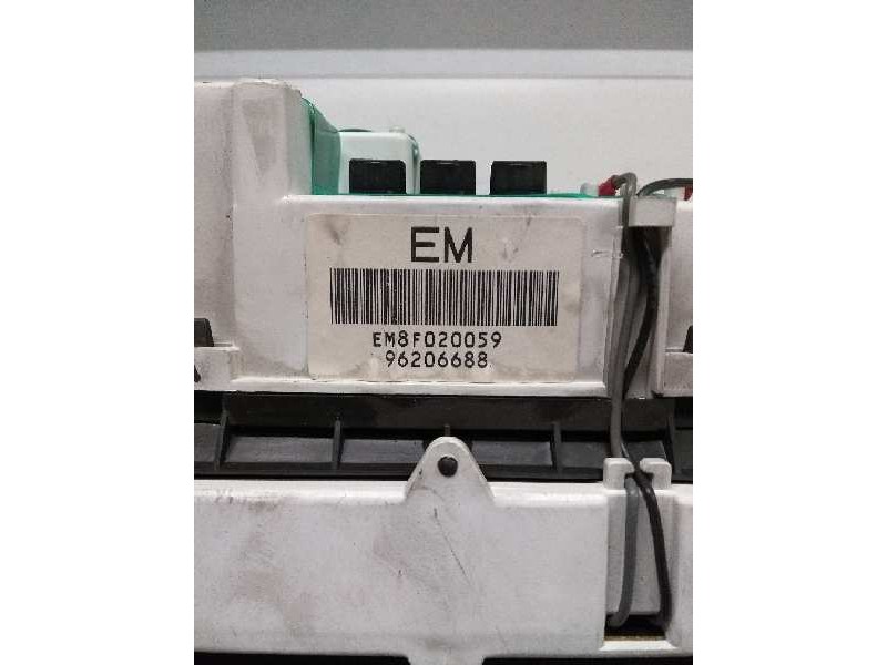 Recambio de cuadro instrumentos para daewoo leganza 2.0 cat referencia OEM IAM 96206688 EM8F020059 EM