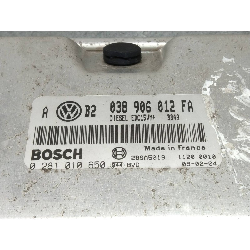 Recambio de centralita motor uce para volkswagen golf iv berlina (1j1) conceptline referencia OEM IAM 0281010650 038906012FA EDC