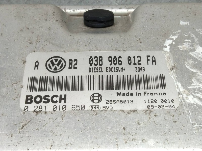 Recambio de centralita motor uce para volkswagen golf iv berlina (1j1) conceptline referencia OEM IAM 0281010650 038906012FA EDC