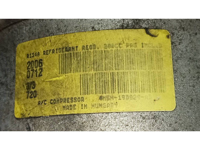 Recambio de compresor aire acondicionado para ford focus berlina (cak) trend referencia OEM IAM 4M5H19D629AD  