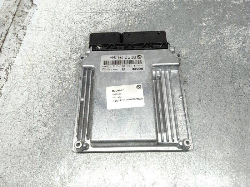 Recambio de centralita motor uce para bmw serie 1 berlina (e81/e87) 118d referencia OEM IAM 0281011631 DDE7795844 