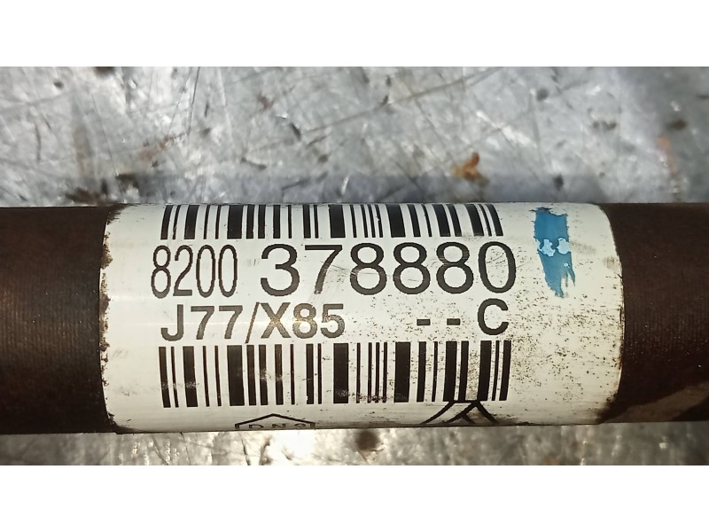 Recambio de transmision delantera derecha para renault modus confort expression referencia OEM IAM 8200378880  
