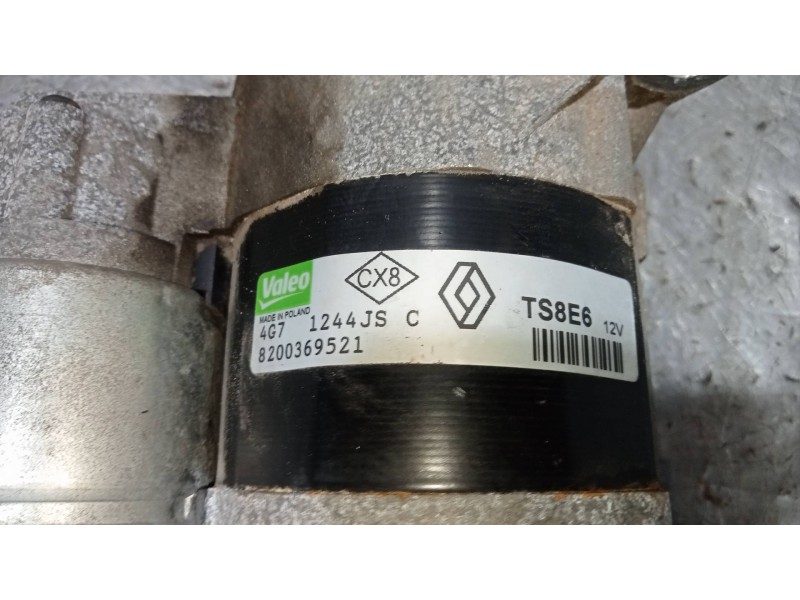 Recambio de motor arranque para renault modus confort expression referencia OEM IAM 8200369521 TS8E6 