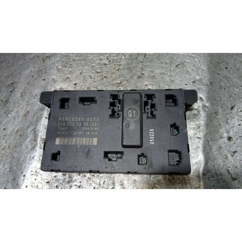 Recambio de modulo electronico para mercedes vito caja cerrada 6.03  111 cdi compacto (639.601) referencia OEM IAM 6398201226  