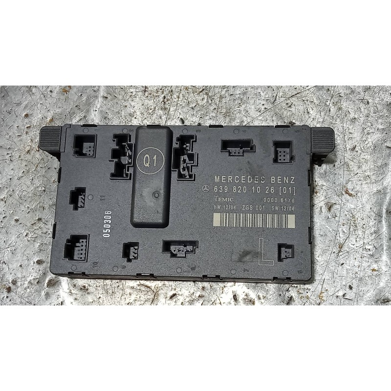 Recambio de modulo electronico para mercedes vito caja cerrada 6.03  111 cdi compacto (639.601) referencia OEM IAM 6398201026  
