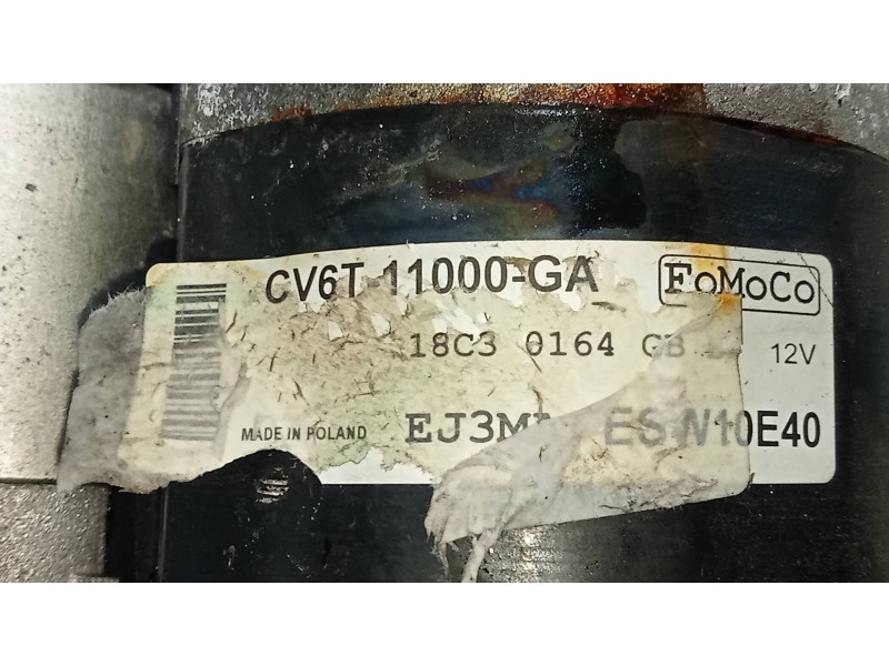 Recambio de motor arranque para ford c-max titanium referencia OEM IAM CV6T11000GA  