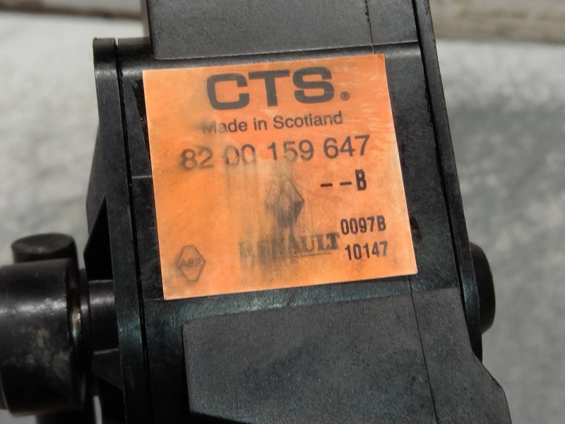 Recambio de potenciometro pedal para renault scenic ii dynamique referencia OEM IAM 8200159647B  
