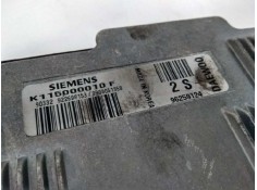 Recambio de centralita motor uce para daewoo matiz 0.8 cat referencia OEM IAM K115000010F 96259124 2S 2