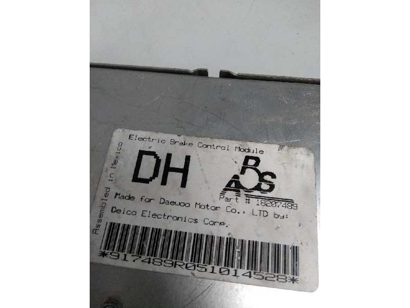 Recambio de centralita abs para daewoo aranos referencia OEM IAM 16207489 DH  Recambio de centralita abs para daewoo aranos referencia OEM IAM 16207489 DH