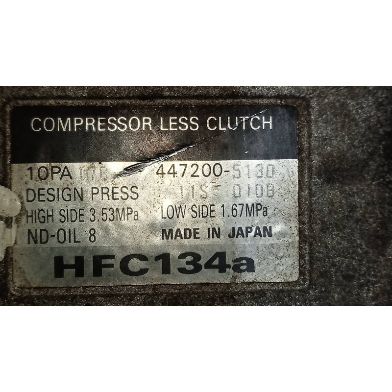 Recambio de compresor aire acondicionado para chrysler voyager (gs) 2.5 td le grand voyager referencia OEM IAM 4472005130  