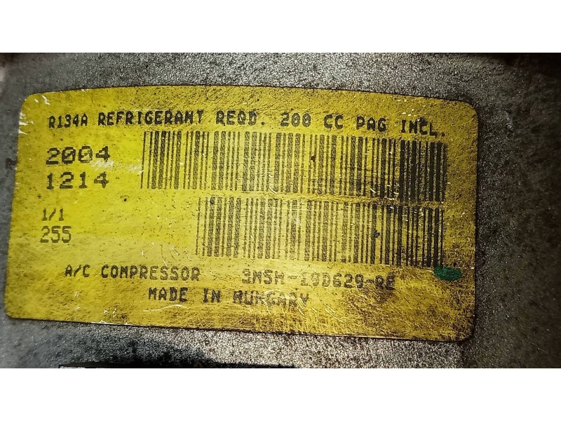 Recambio de compresor aire acondicionado para ford focus c-max (cap) ghia (d) referencia OEM IAM 3M5H19D629R  