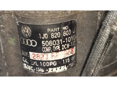 Recambio de compresor aire acondicionado para audi a3 (8l) 1.9 tdi ambiente referencia OEM IAM 1J0820803J 5060311010  2